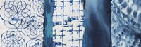 Shibori Patchwork I Framed Print