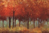 Red Forest Fine Art Print