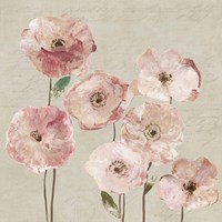 Delicate Pink Flowers Fine Art Print