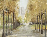 Golden Pathway Fine Art Print