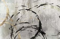 Grey Abstract II Framed Print