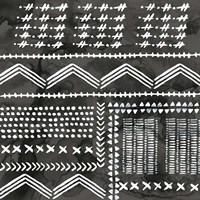 African III Black Version Framed Print