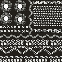 African IV Framed Print