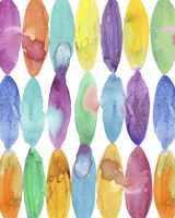 Gold Swirl I Framed Print