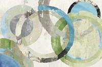 Viridescent Rings I Fine Art Print