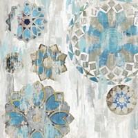 Suzani Blue I Fine Art Print