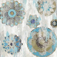 Suzani Blue II Fine Art Print