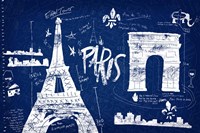 Paris Blue Fine Art Print