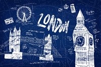 London Blue Fine Art Print