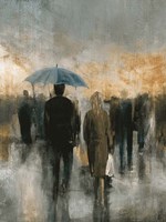 Morning Avenue I Framed Print