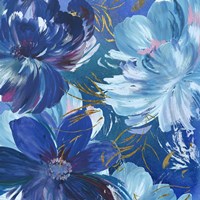 Midnight Floral II Fine Art Print