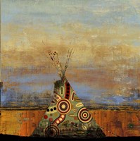 Blue Face Fine Art Print