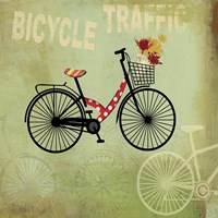 Bicycle Traffic Fine Art Print