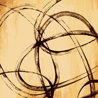 Loopy III Framed Print