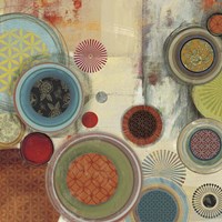 Spherical Sketch I Framed Print