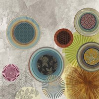 Spherical Sketch II Framed Print