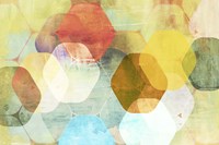 Rounded Hexagon II Framed Print