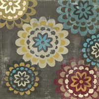 Floral Pattern II Framed Print