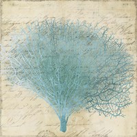 Blue Coral III Framed Print