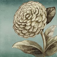 Slowdance Woodblock II Framed Print