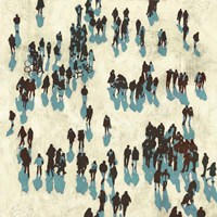 The Teal Wanderers Fine Art Print