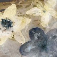 Ink Drip Floral I Framed Print