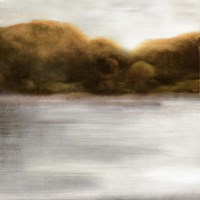 Red Landscape I Framed Print