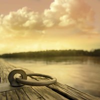 Dockside Fine Art Print