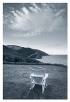 By the Sea IV with Border Fine Art Print