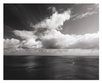 Looking Out BW with Border Fine Art Print