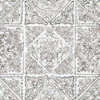 Sunny Bouquet Pattern IIIB Fine Art Print