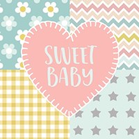 Baby Quilt I Sweet Baby Fine Art Print