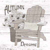 Fall Cabin IV Fine Art Print