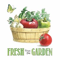 Fresh From The Garden I Framed Print