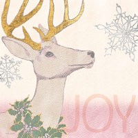 Pastel Christmas I Framed Print