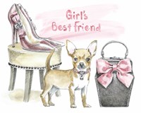 Glamour Pups VI Fine Art Print