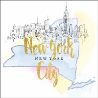 US Cities VIII Fine Art Print