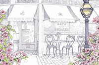 Streets of Paris I Fine Art Print