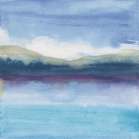 Violet Reflection II Framed Print