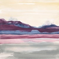 Purple Rock Dawn II Fine Art Print