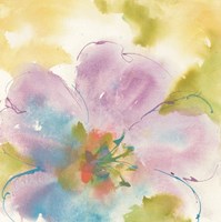 Flower Tints II Framed Print