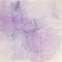 Crinkle Violet Framed Print