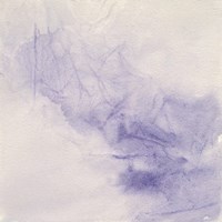 Crinkle Purple Framed Print