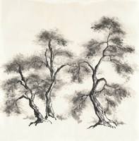 Sumi Tree III Framed Print