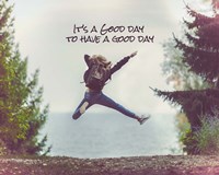 It's a Good Day - Leap Color Fine Art Print