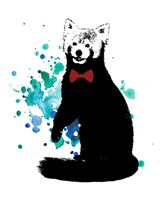 Dapper Red Panda Fine Art Print