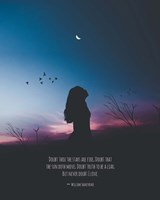 Doubt Thou the Stars are Fire Shakespeare Night Scene Color Fine Art Print