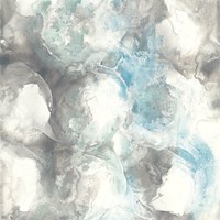 Pale Blue Circles II Fine Art Print