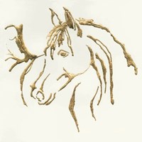 Gilded Mare Fine Art Print