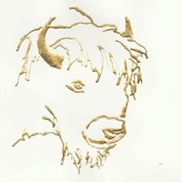 Gilded Buffalo Fine Art Print